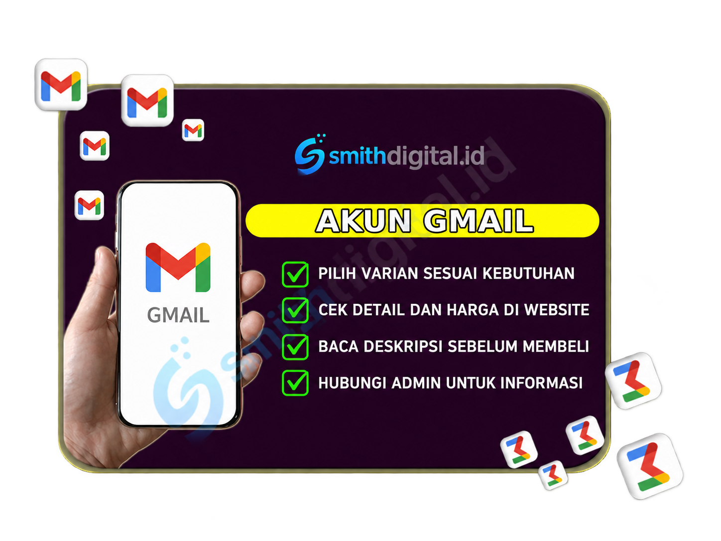 Banner Gmail (All Produk)