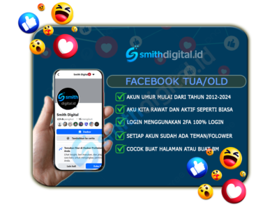 Jual Facebook Tua/Old Kualitas Premiun