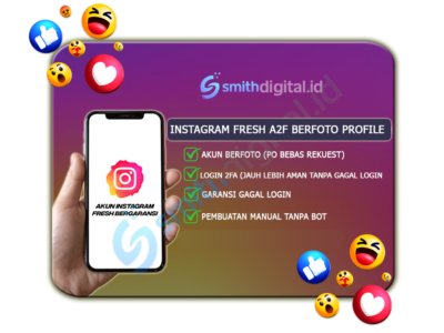 Jual Akun Instagram Fresh A2F Tanpa foto Profile